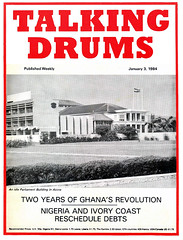 talking drums 1984-01-03 two years of Ghana's revolution nigeria and ivory coast reschedule debts