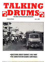 talking drums 1985-07-01 questions about ghana's holy war - constitution debate continues