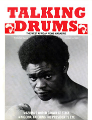 talking drums 1985-10-14 Azumah's World Crown at stake