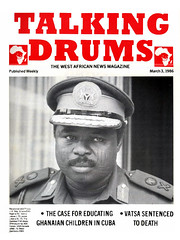 talking drums 1986-03-03 Vatsa sentenced to death in Nigeria - Educating Ghanaian children in Cuba