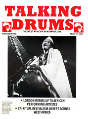 talking drums 1986-03-17 African musicians in London - Spiritual revivalism sweeps across west africa