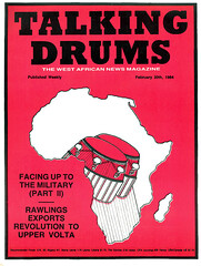 talking drums 1984-02-20 Facing up to the military - Rawlings exports revolution to Upper Volta