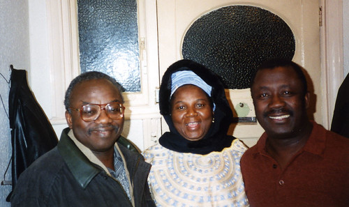Kofi Akumanyi Elizabeth Ohene and Ben Mensah