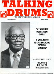 talking drums 1985-05-27 my vision of independent ghana paa willie - is kojo tsikata emerging from the shadows - wazobia the tale of three nations