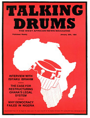 talking drums 1984-01-30 isiyaku ibrahim - why democracy failed in Nigeria - restructuring Ghana's legal system