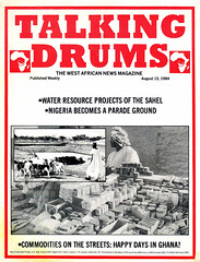 talking drums 1984-08-13 Commodities on the streets - Happy days in Ghana