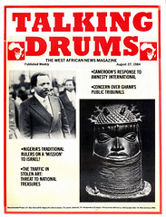 talking drums 1984-08-27 Cameroon and Amnesty International - Ghana's public tribunals