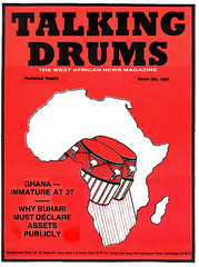 talking drums 1984-03-05 Ghana immature at 27 - why buhari must declare assets publicly