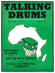 talking drums 1984-03-19 war games in Lagos - EEC aid with strings - sugar the essential commodity